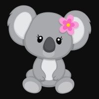 Pretty-koala-grey Crop Top | Artistshot