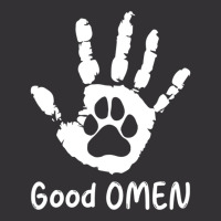 Good Omen Dog Paw For Halloween Night Vintage Hoodie And Short Set | Artistshot