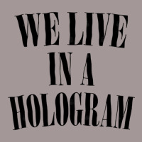 We Live In A Hologram 90s Style Nihilist Statement Vintage Short | Artistshot