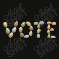 Trending Vote! (multi-colored Eggs) Scorecard Crop Tee | Artistshot