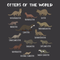 Limited Edition Otters Of The World Sea Otter Giant Otter Educational Ladies Curvy T-shirt | Artistshot