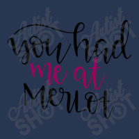 You Had Me At Merlot Men Denim Jacket | Artistshot