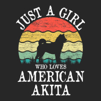 Limited Edition Just A Girl Who Loves American Akita Dog Lover Men's T-shirt Pajama Set | Artistshot