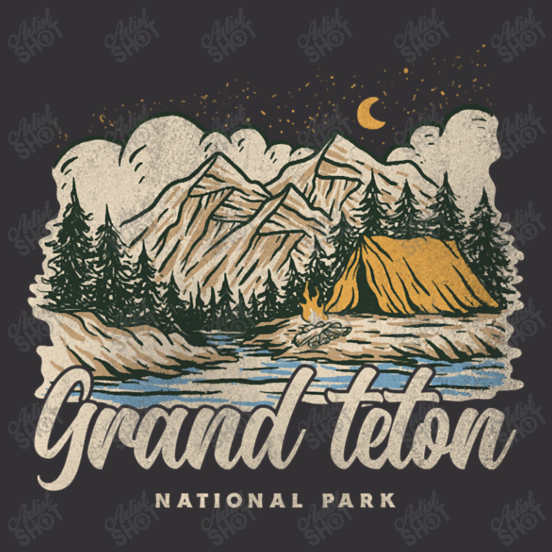 Trending Grand Teton National Park Vintage Hoodie by laurynvanhoose | Artistshot