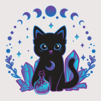 Cute Witchy Black Cat Crystal Alchemy Kawaii Pastel Goth Pullover Hood Pocket T-shirt | Artistshot