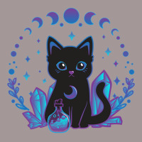 Cute Witchy Black Cat Crystal Alchemy Kawaii Pastel Goth Pullover Hood Vintage Hoodie | Artistshot