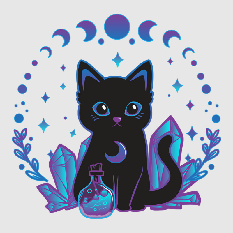 Cute Witchy Black Cat Crystal Alchemy Kawaii Pastel Goth Pullover Hood Hoodie & Jogger Set | Artistshot