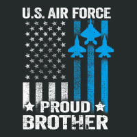 Limited Edition Vintage Proud Brother Us Air Force Usaf Women's Triblend Scoop T-shirt | Artistshot