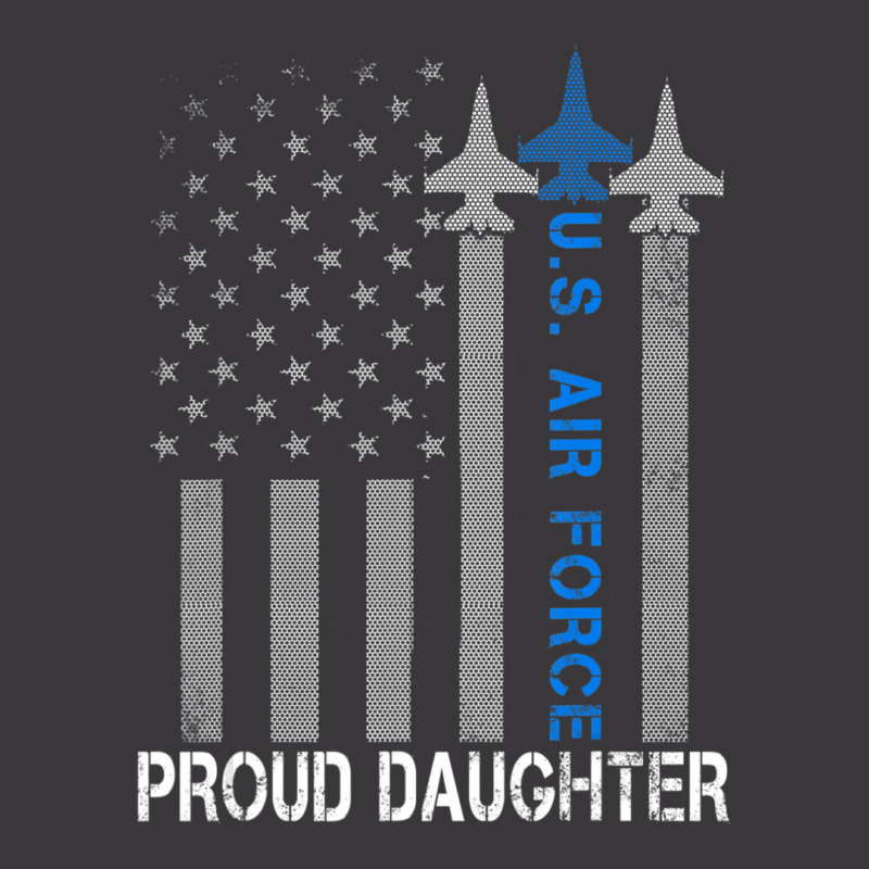 Hot Trend Vintage Proud Daughter Us Air Force Flag Usaf Ladies Curvy T-Shirt by quanghuydinh1 | Artistshot