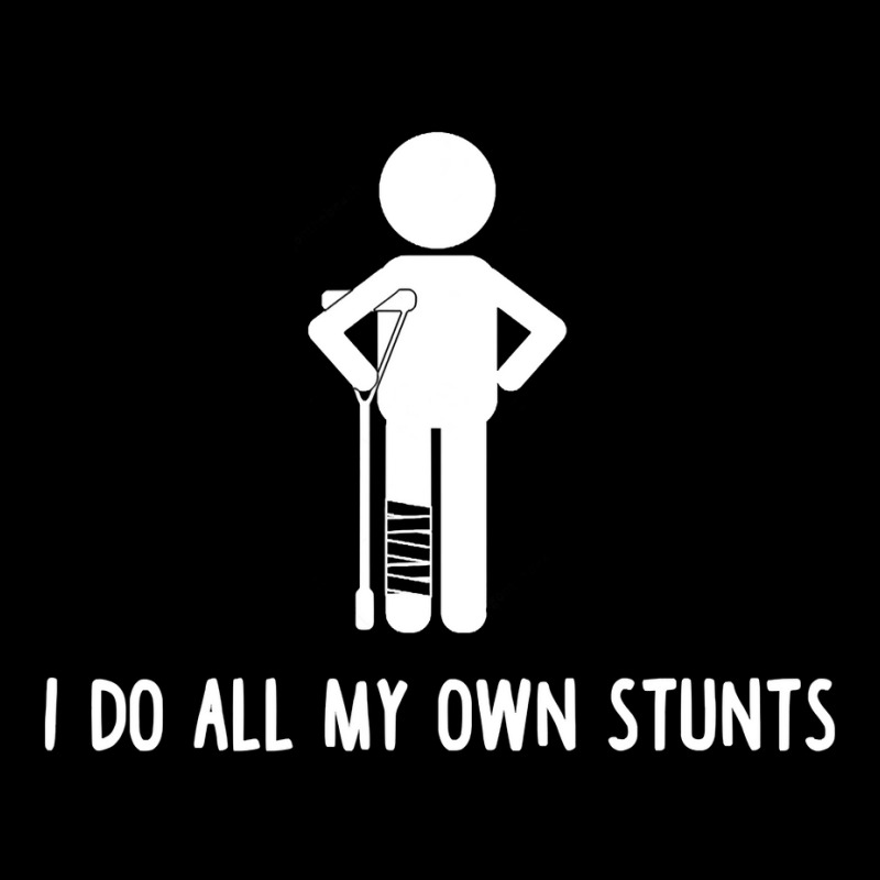 I Do All My Own Stunts Get Well Gift Funny Injury Leg Full Set Car Mats ...