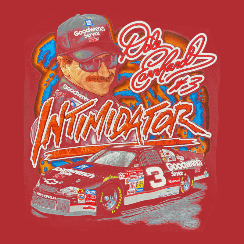 Dale Earnhardt Intimidator Vintage Ladies Fitted T-Shirt by frynitwotwog | Artistshot