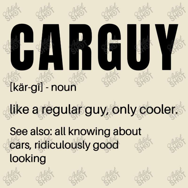 Funny Car Guy Definition Cropped Hoodie by Mantulgais | Artistshot