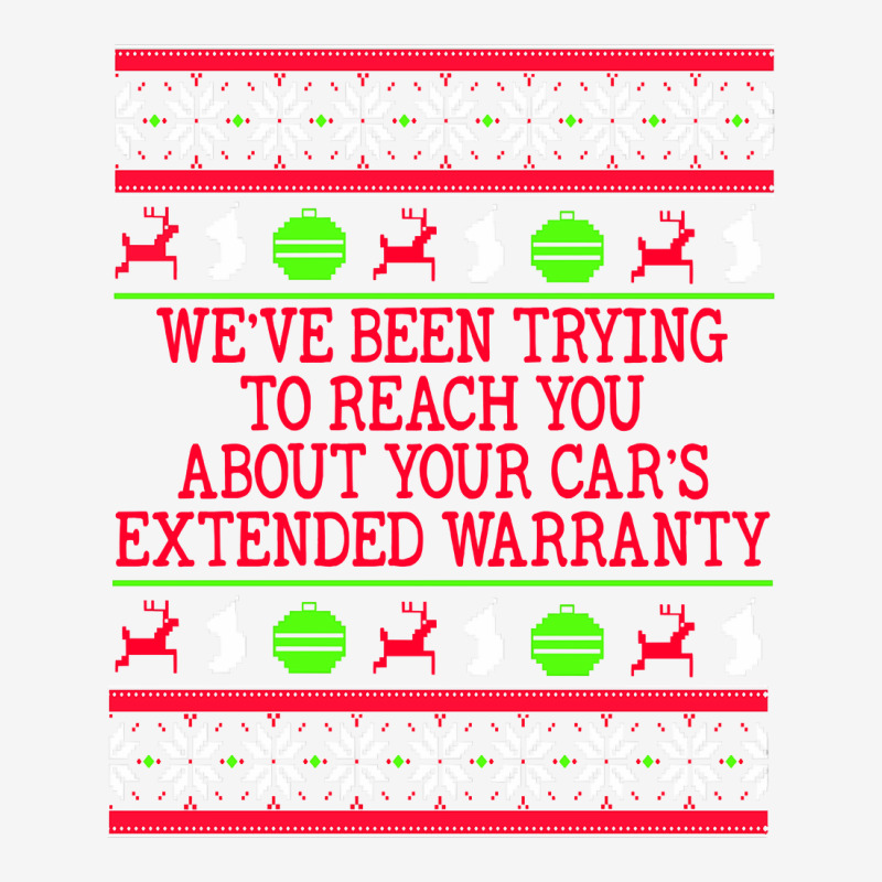 Ugly Christmas Sweater Car's Extended Warranty Meme Graphic Sweatshirt Adjustable Cap by gennej | Artistshot