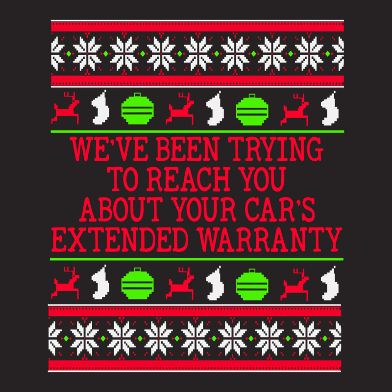 Ugly Christmas Sweater Car's Extended Warranty Meme Graphic Sweatshirt Vintage Cap by gennej | Artistshot