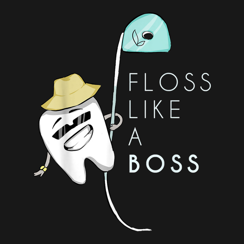 Floss Like A Boss Funny Dentist Teeth Dental T Shirt Flannel Shirt | Artistshot