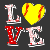 Valentine Love Softball Heart Valentine Day Women Men Gift Toddler Hoodie | Artistshot