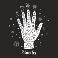 Trending Palmistry Hand Readers Hand Analysts Or Chorologists Ladies Fitted T-shirt | Artistshot