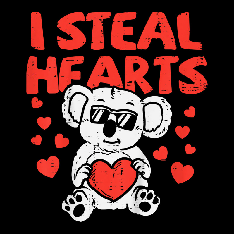 I Steal Hearts T Valentines Day Dinosaur Boys Kid (27) Graphic T-shirt | Artistshot