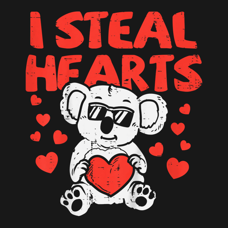 I Steal Hearts T Valentines Day Dinosaur Boys Kid (27) Flannel Shirt | Artistshot