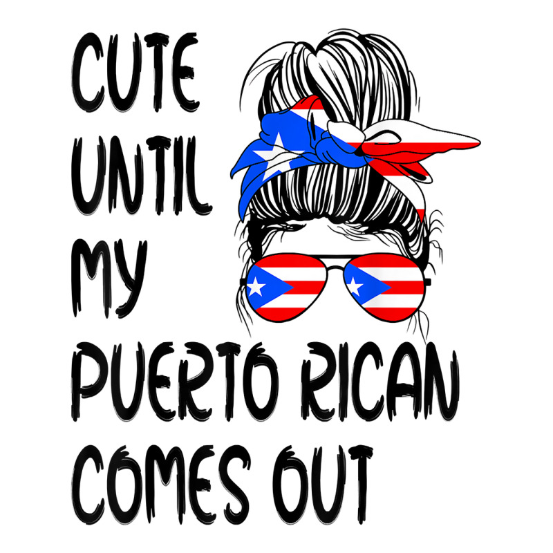 Funny Cute Until My Puerto Rican Comes Out T Shirt Men's T-shirt Pajama Set | Artistshot