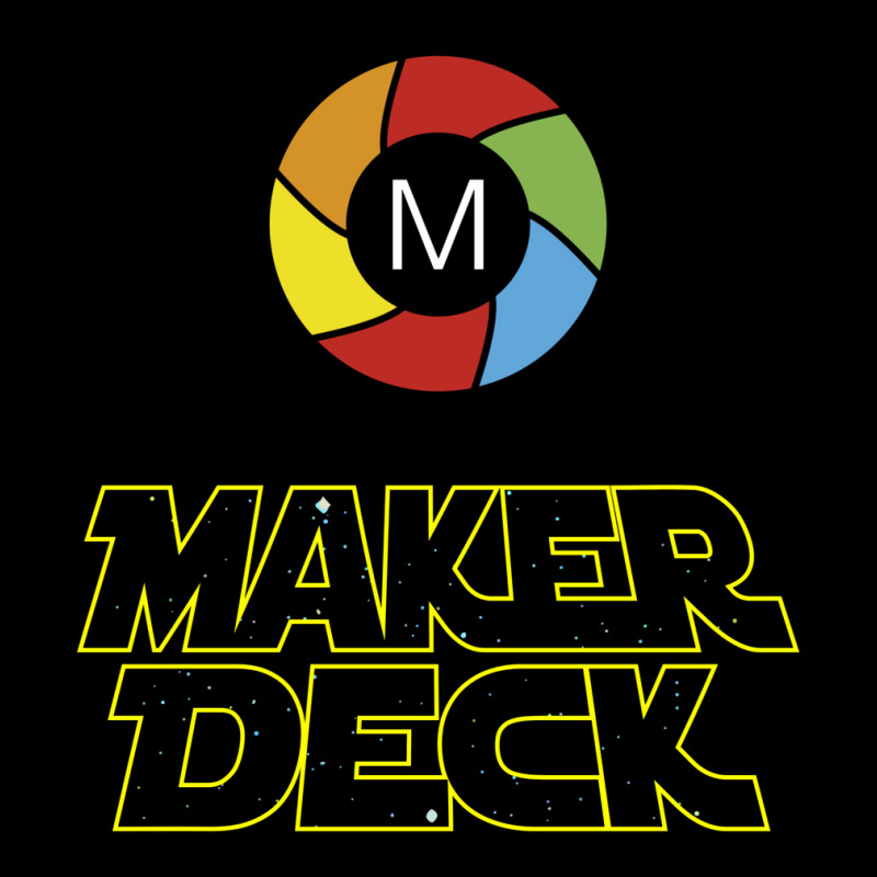 Makerdeck Space V-neck Tee | Artistshot