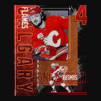 Rasmus Andersson Hockey Paper Poster Flames 2 Crop Top | Artistshot