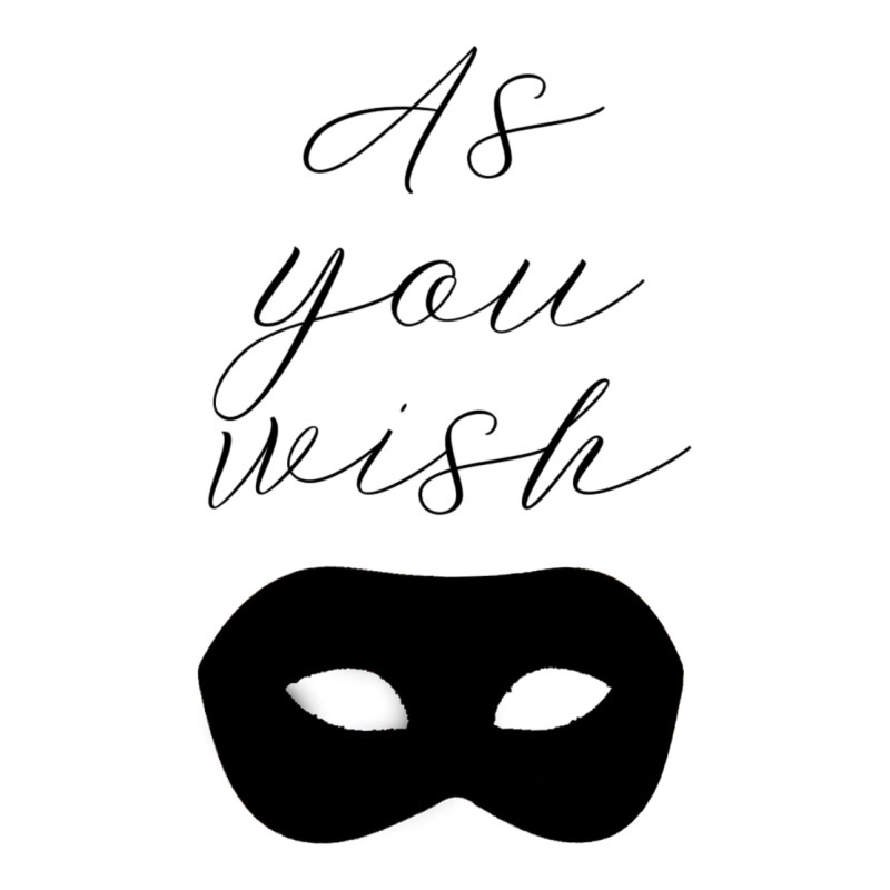 As You Wish With Black Mask Baby Tumblr V-Neck Tee by falgermpakasn | Artistshot