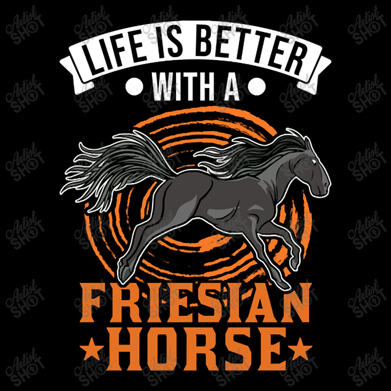 Limited Edition Life Is Better With A Friesian Horse-dypbj V-neck Tee | Artistshot