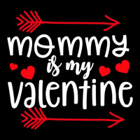 Valentines  My Mommy Is My Valentine Kids Boys Cropped Hoodie | Artistshot