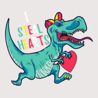 I Steal Hearts T Valentines Day Dinosaur Boys Kid (42) Pocket T-shirt | Artistshot