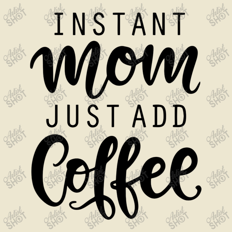 Instant Mom Just Add Coffee Cropped Hoodie by mimisensi | Artistshot