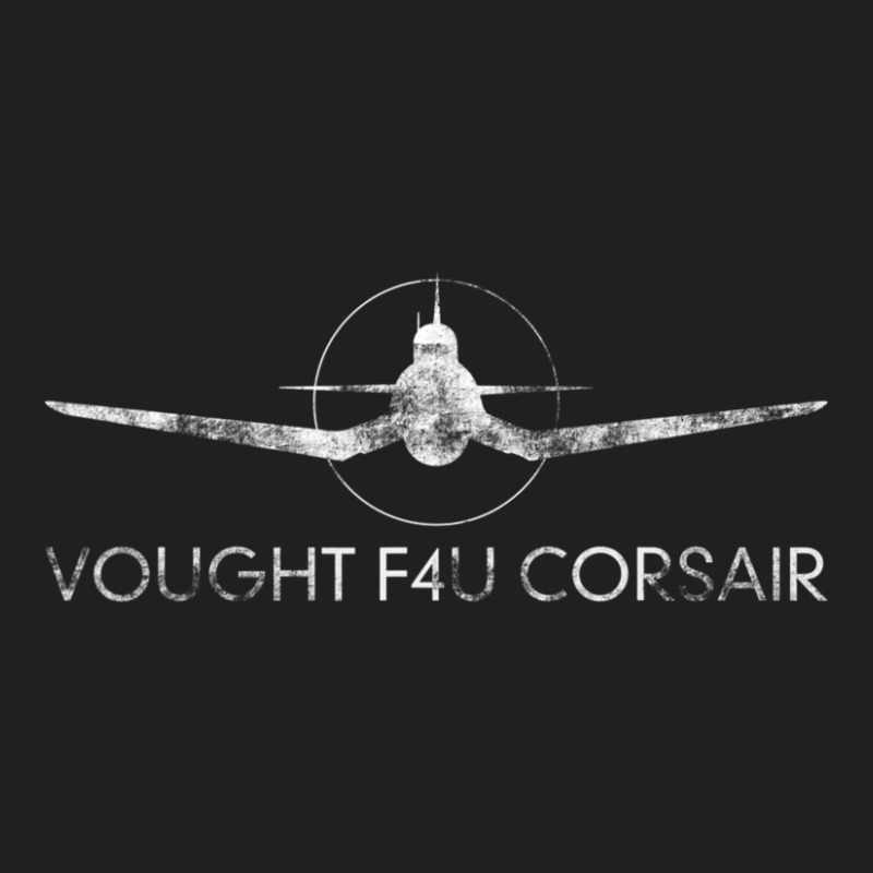 Trending Vought F4u Corsair Ww2 Plane Warplanes Silhouette T-shirt | Artistshot