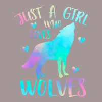 Just A Girl Who Loves Wolves Love Retro Vintage Short | Artistshot