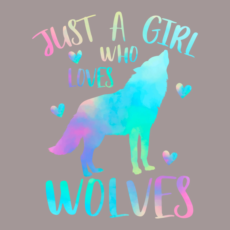 Just A Girl Who Loves Wolves Love Retro Vintage Short by reifenemuksa | Artistshot