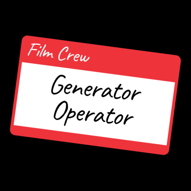 Film Crew Generator Operator Classic Girl E V-neck Tee | Artistshot