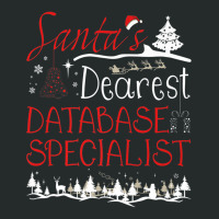 Database Specialist Xmas Job Funny Christmas Premium T Shirt Women's Triblend Scoop T-shirt | Artistshot