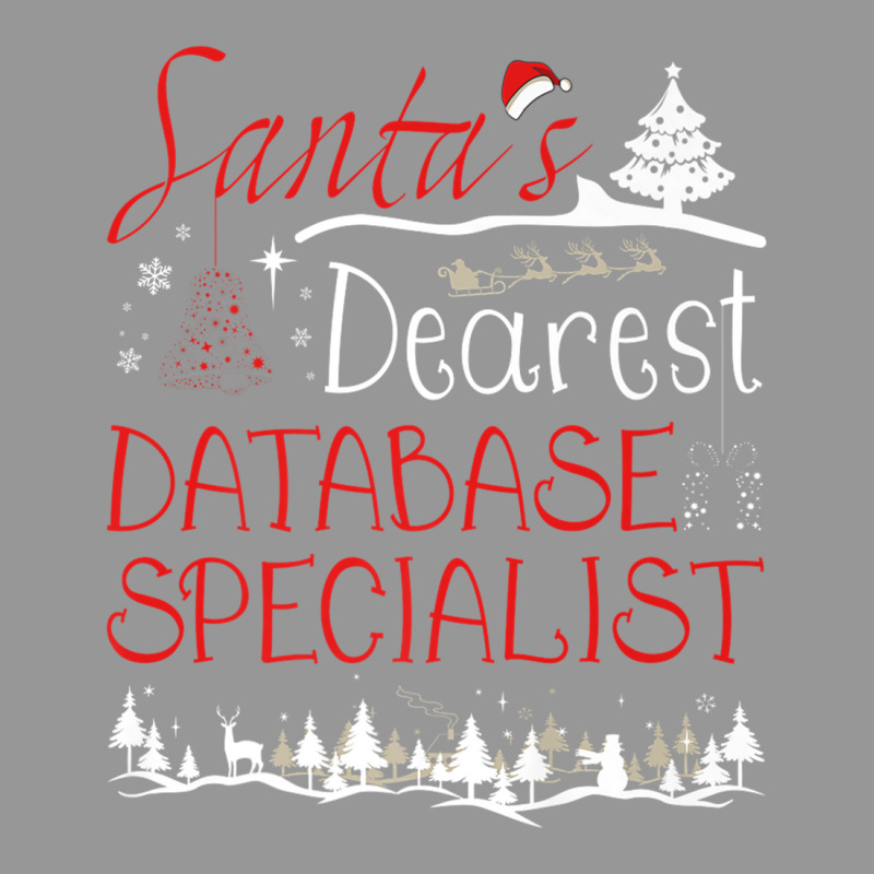 Database Specialist Xmas Job Funny Christmas Premium T Shirt Women's V-Neck T-Shirt by hamlerf | Artistshot