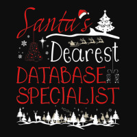 Database Specialist Xmas Job Funny Christmas Premium T Shirt Crop Top | Artistshot