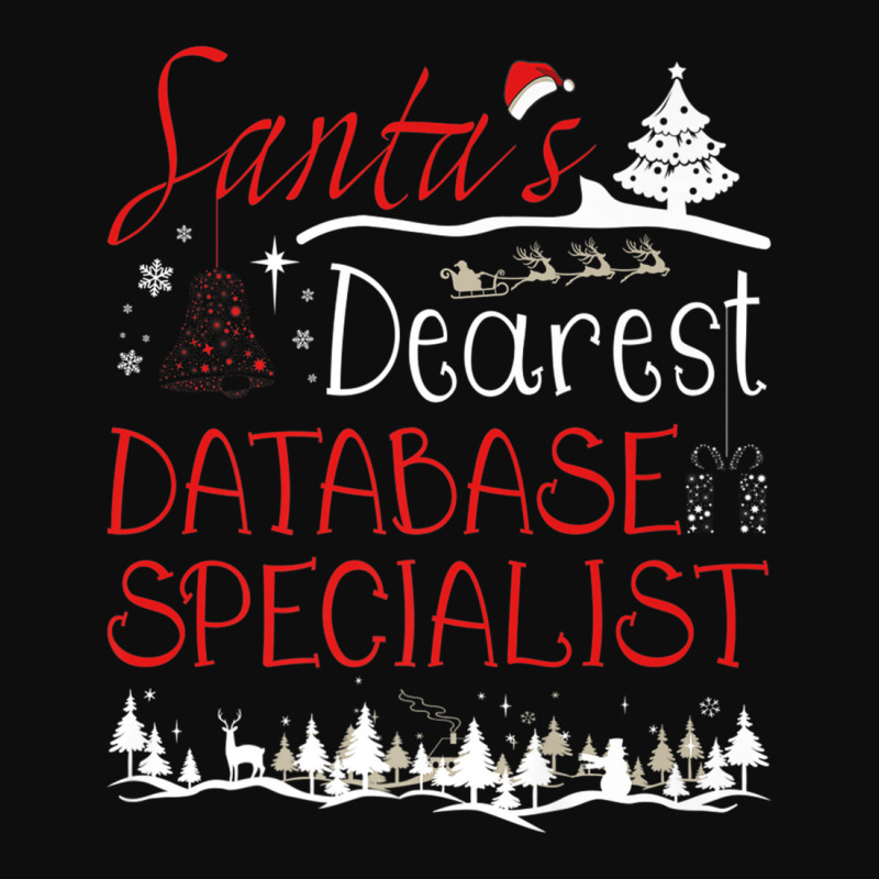 Database Specialist Xmas Job Funny Christmas Premium T Shirt Crop Top by hamlerf | Artistshot