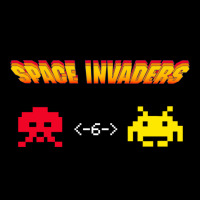 Space Invaders  70s Boy Cropped Sweater | Artistshot