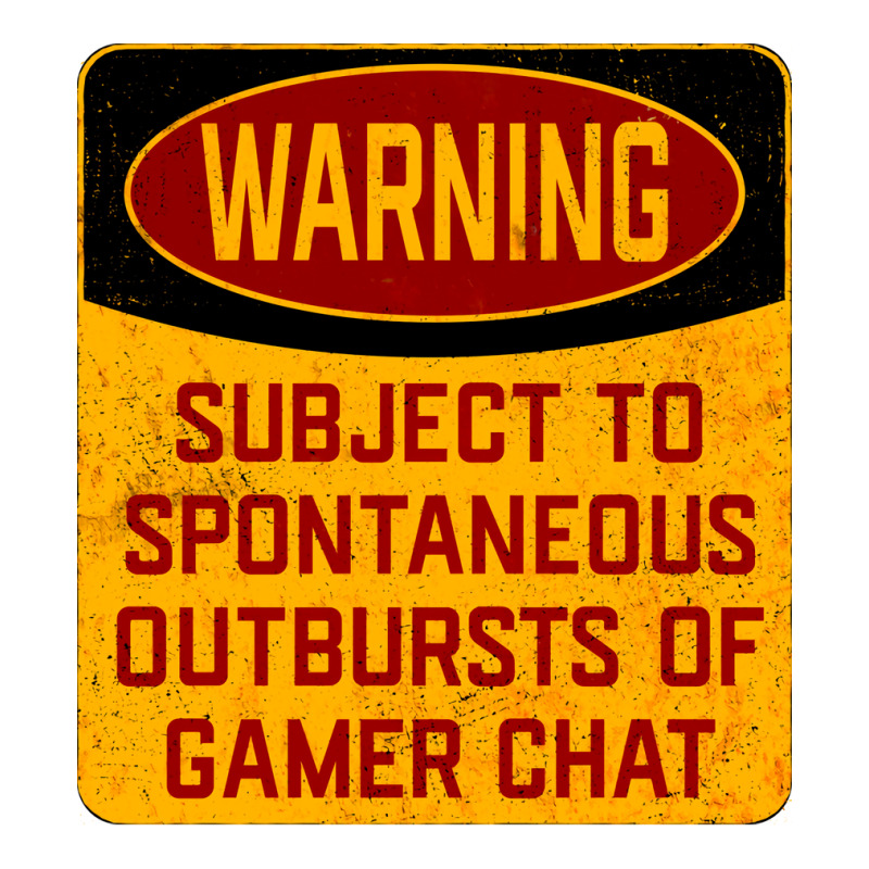 Gamer  Warning Subject To Spontaneous Outbursts Of Gamer Girl Nature Sticker | Artistshot