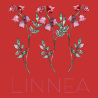 Nordic Wildflower Linnea Twinflower Pretty Pink Flowers Floral Nostalg V-neck Tee | Artistshot