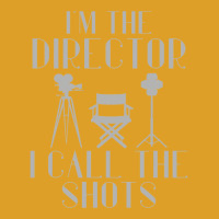 Funny Film Director Movie Classic Yellow Blue T-shirt | Artistshot