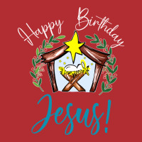 Happy Birthday Jesus Nativity Scene Christian Women Kids Kids  70s Ladies Fitted T-shirt | Artistshot