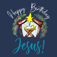 Happy Birthday Jesus Nativity Scene Christian Women Kids Kids  70s Ladies Denim Jacket | Artistshot