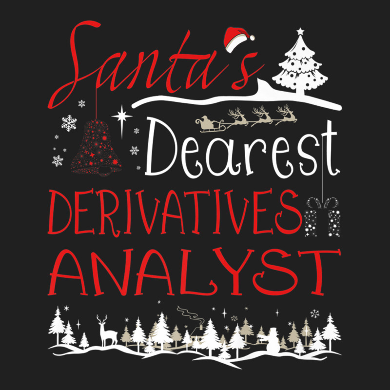 Derivatives Analyst Xmas Job Funny Christmas Premium T Shirt Ladies Polo Shirt by hamlerf | Artistshot