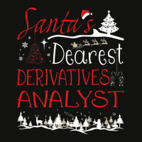 Derivatives Analyst Xmas Job Funny Christmas Premium T Shirt Scorecard Crop Tee | Artistshot