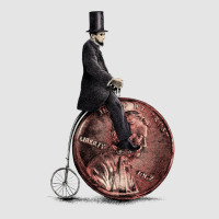 Penny Farthing Exclusive T-shirt | Artistshot