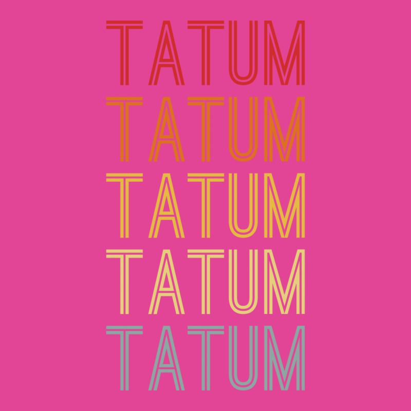 Tatum Name Vintage Retro Tumblr Travel T-Shirt by zemkamajoor1 | Artistshot