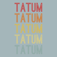 Tatum Name Vintage Retro Tumblr Travel Unisex Sherpa-lined Denim Jacket | Artistshot